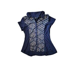 Vintage Elie Mccarthy Xl Button‎ Down XL D13659PFB WHIMSICAL